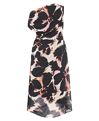 City Chic Women's Vivid Print Maxi Dress