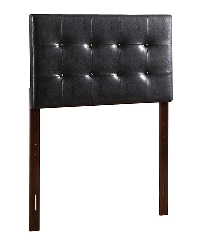 Flynama Twin Upholstered Headboard with Button Tufting Adjustable Height 41 to 53 inch