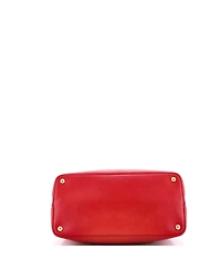 Pre-Owned Prada Large Cuir Double Tote Saffiano Leather