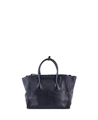 Pre-Owned Prada Medium Twin Pocket Convertible Tote Leather