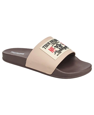 True Religion Men's Kendrick Logo Slide