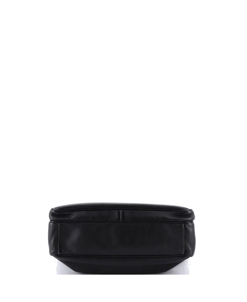 Pre-Owned Prada Medium Convertible Front Pocket Briefcase Tote Leather