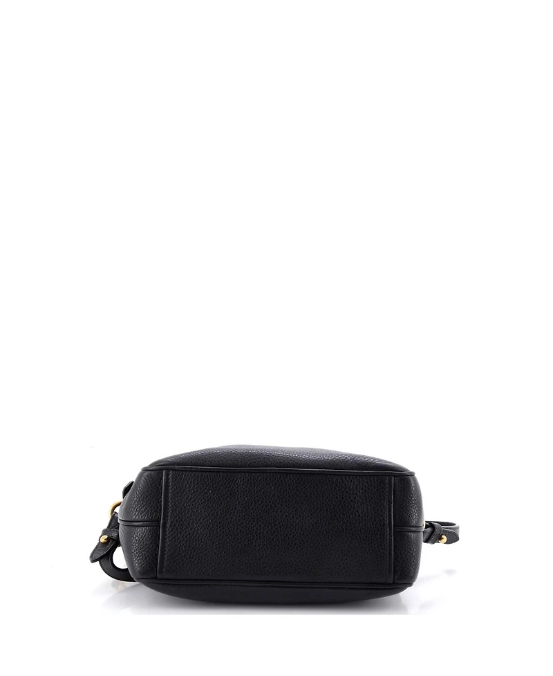 Pre-Owned Prada Dual Strap Double Zip Camera Bag Vitello Daino