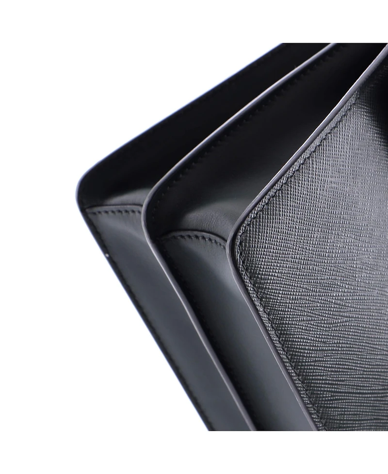 Pre-Owned Prada Small Symbole Flap Bag Saffiano Leather