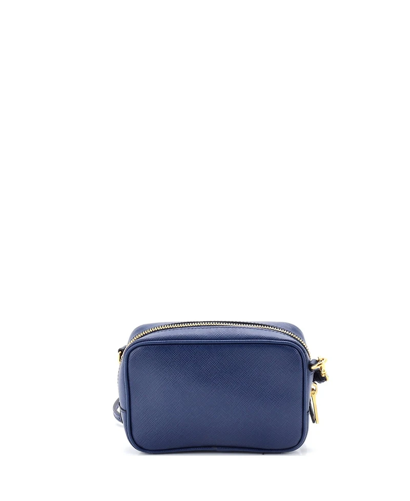 Pre-Owned Prada Mini Camera Shoulder Bag Saffiano Leather