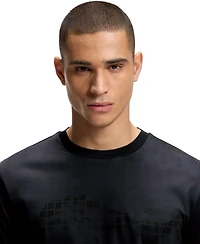 Boss by Hugo Men's Mercerised-Cotton T-Shirt