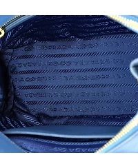 Pre-Owned Prada Small Double Zip Lux Tote Saffiano Leather