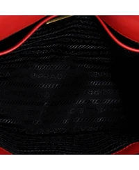 Pre-Owned Prada Small Envelope Flap Chain Shoulder bag Saffiano Leather