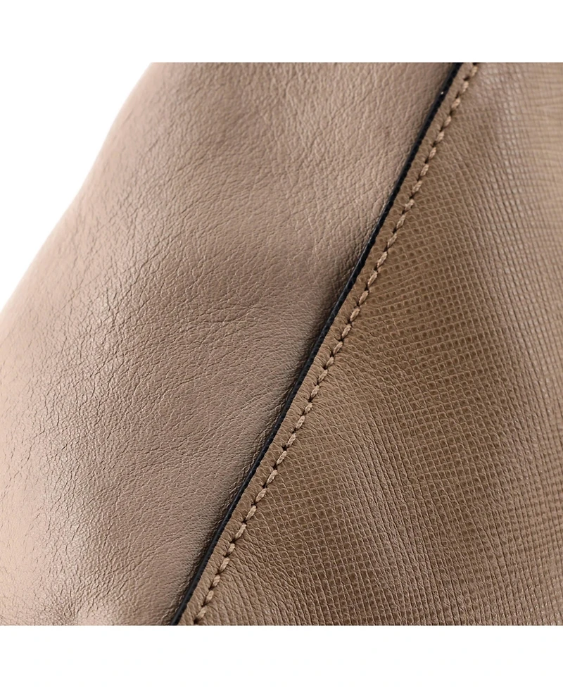Pre-Owned Prada Small Convertible Open Tote Saffiano Leather