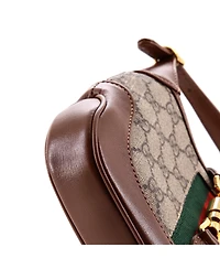 Pre-Owned Gucci Mini Jackie 1961 Hobo Gg Coated Canvas