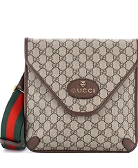 Pre-Owned Gucci Medium Neo Vintage Envelope Messenger Gg Coated Canvas
