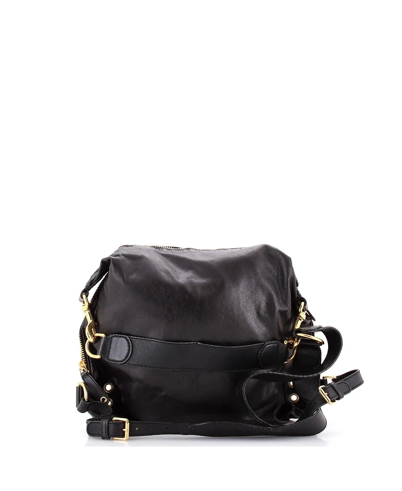 Pre-Owned Gucci Medium Darwin Convertible Backpack Leather