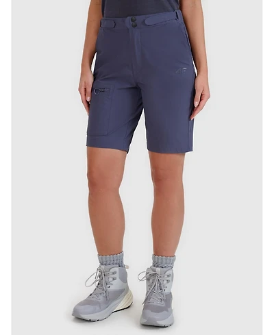 4F Women's Quick-Dry Trekking Regular Shorts