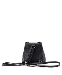 Pre-Owned Gucci Mini Padlock Backpack Guccissima Leather