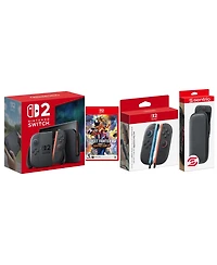 Nintendo Switch 2 Console with Street Fighter 6, Extra Joy-Cons and Protective Case Bundle