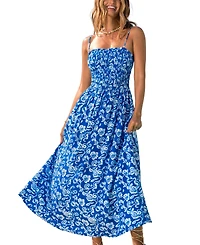 Cupshe Women's Demure Floral Maxi Beach Dress