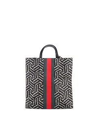 Pre-Owned Gucci Convertible Soft Open Tote Caleido Gg Coated Canvas