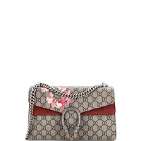 Pre-Owned Gucci Dionysus Bag Blooms Print Gg Coated Canvas