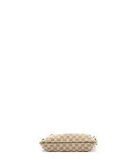 Pre-Owned Gucci Small Web Strap Messenger Bag Gg Canvas
