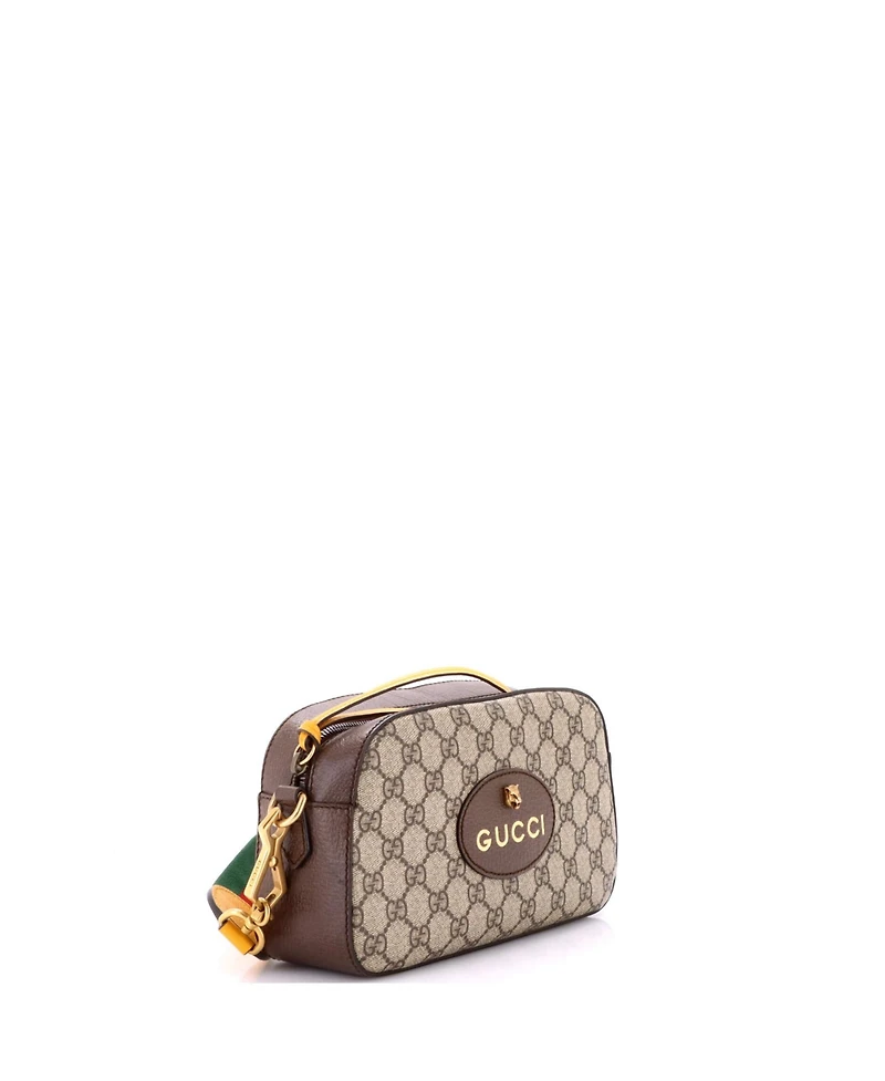 Pre-Owned Gucci Neo Vintage Camera Messenger Bag Gg Coated Canvas