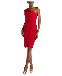 Tadashi Shoji Women's Marston One-Shoulder Draped Cocktail Dress
