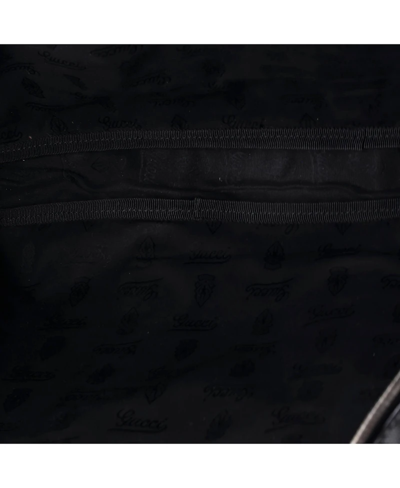 Pre-Owned Gucci Large Convertible Briefcase Gg Imprime