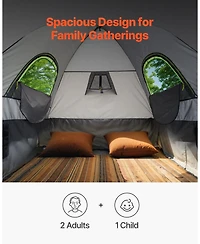 Mecale Truck Bed Tent for People with Rainfly