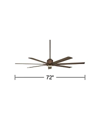 Casa Vieja 72" Airbender Emperial Led Ceiling Fan with Remote