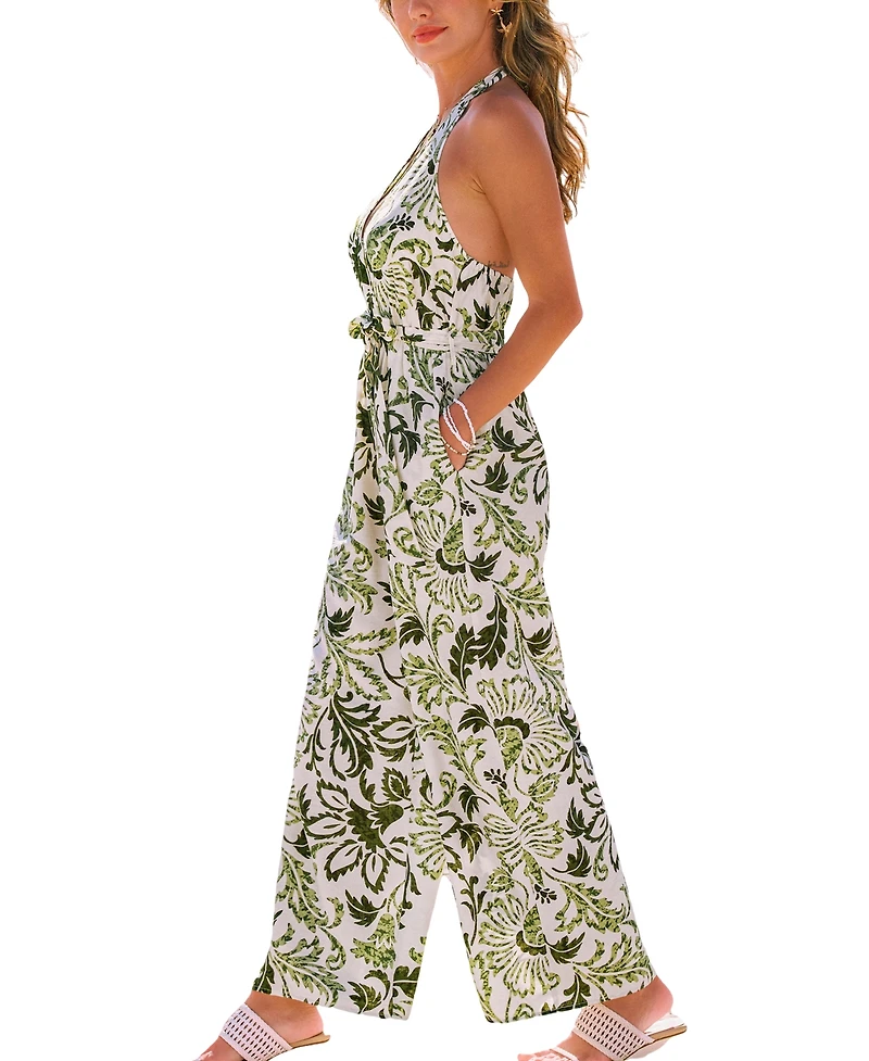 Cupshe Women's Spring Nostalgia Floral Jumpsuit