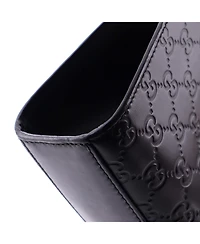 Pre-Owned Gucci Small Emily Chain Flap Shoulder Bag Guccissima Leather