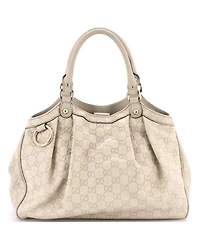 Pre-Owned Gucci Medium Sukey Tote Guccissima Leather
