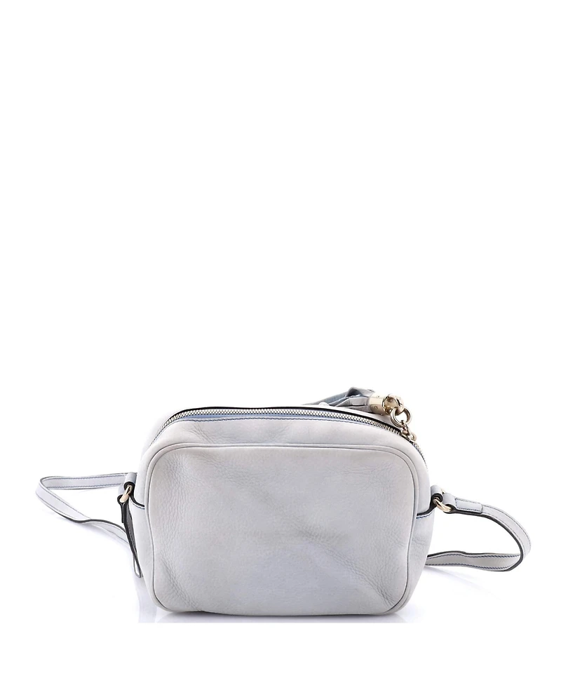 Pre-Owned Gucci Small Soho Disco Crossbody Bag Nubuck