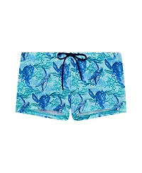 Hom Men's Tartane Swim Shorts