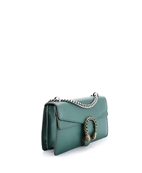 Pre-Owned Gucci Small Dionysus Top Handle Chain Bag Leather with Crystals