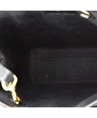 Pre-Owned Gucci Mini Vertical Tote Gg Embossed Leather