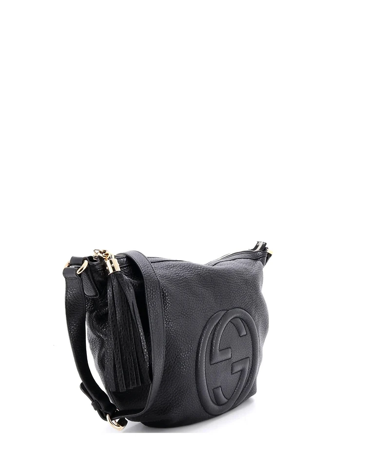 Pre-Owned Gucci Medium Soho Messenger Bag Leather