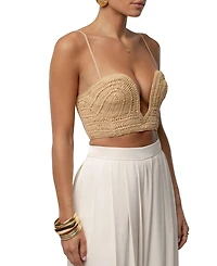 Jluxlabel Women's Sail Away Texture Bustier