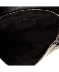 Pre-Owned Gucci Small Flap Messenger Bag Gg Canvas