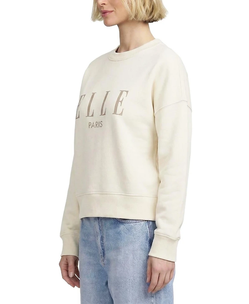 Elle Collection Women's Embroidered Sweatshirt