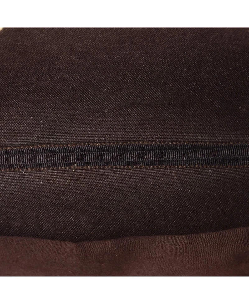 Pre-Owned Gucci Medium Flat Messenger Bag Gg Canvas