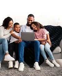 Cheer Collection Textured Decorative Throw, 108" x 88"