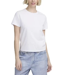 Elle Collection Women's Tee With Logo Applique