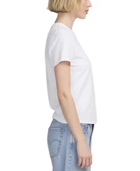 Elle Collection Women's Tee With Logo Applique