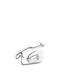 Pre-Owned Gucci Small Horsebit 1955 Asymmetric Shoulder Bag Leather