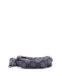 Pre-Owned Gucci Ripstop Belt Bag Gg Nylon and Leather