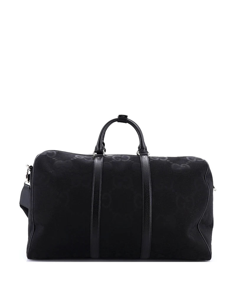 Pre-Owned Gucci Large Convertible Duffle Bag Jumbo Gg Canvas