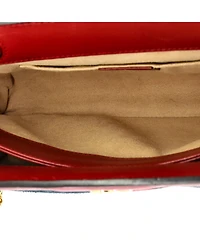 Pre-Owned Gucci Small Ophidia Chain Shoulder Bag Suede