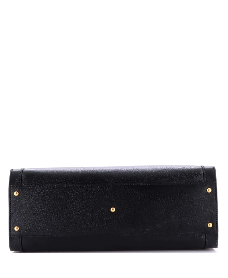 Pre-Owned Gucci Large Diana Nm Bamboo Handle Tote Leather