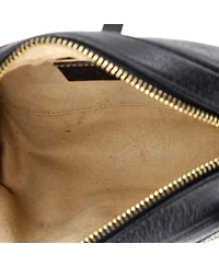 Pre-Owned Gucci Mini Ophidia Shoulder Bag Leather