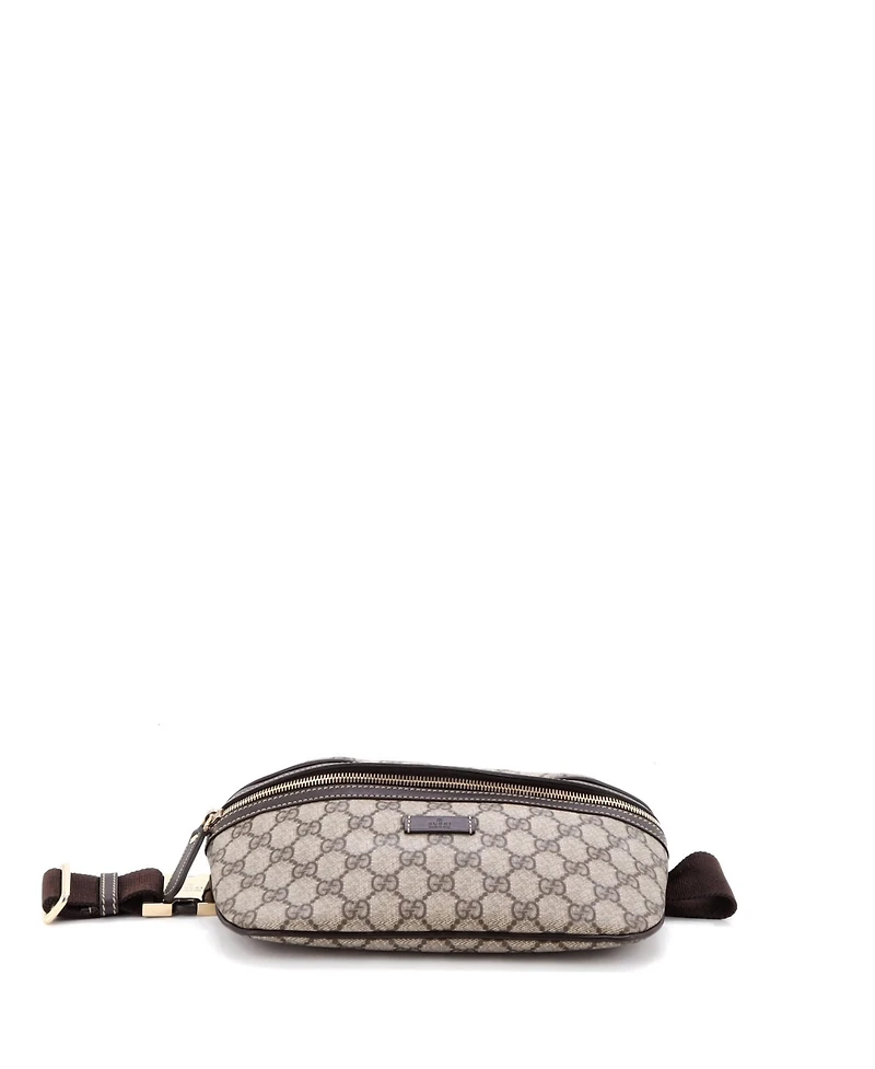 Pre-Owned Gucci Small Belt Bag Gg Coated Canvas with Leather